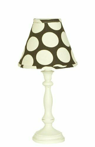 Cotton Tale Designs Standard Lamp And Shade Raspberry Dot